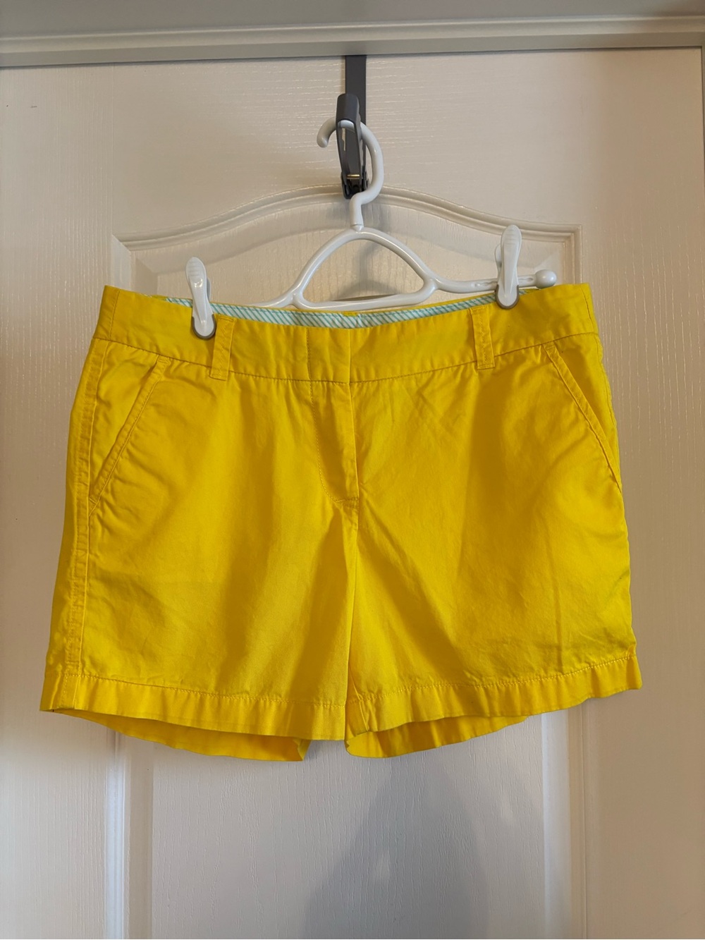 J Crew Women’s Yellow Casual Shorts